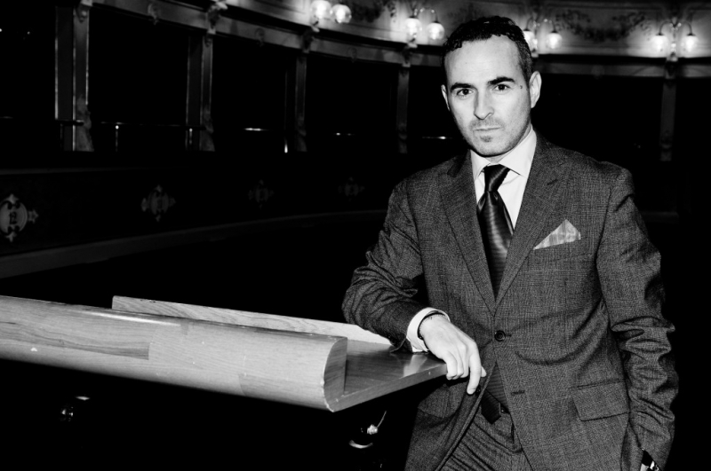 il presidente dell'associazione Amici della Musica Omar Crocetti