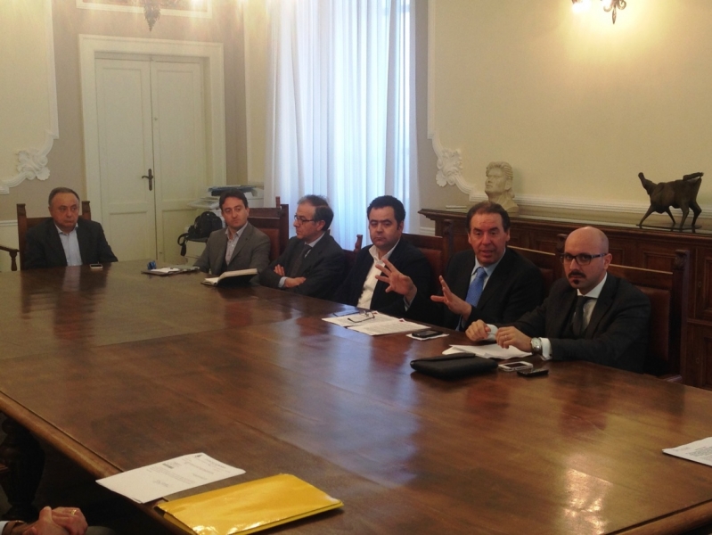 La conferenza stampa a Chieti