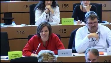 Daniela Aiuto al Parlamento Europeo