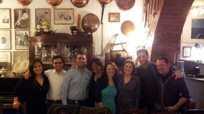 Da sinistra: Daria De Laurentiis, Anthony Pindo, Michele Scutti (neo fiduciario della condotta), Silvana Pasquini (fiduciario uscente), Leonora Carusi, Anna Chiara Pugliese, Luigi Bisconti e Mauro Caldi