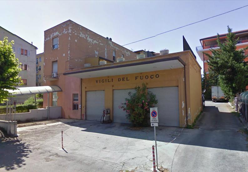La ex caserma dei Vigili del fuoco di Lanciano