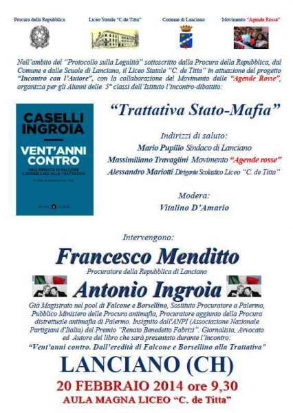 La locandina dell'evento