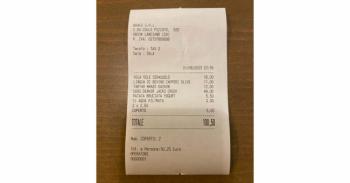 Scontrino Brace Restaurant